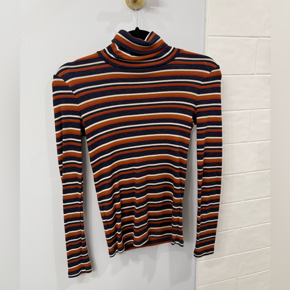 Madewell Multicolor Striped Knit Top